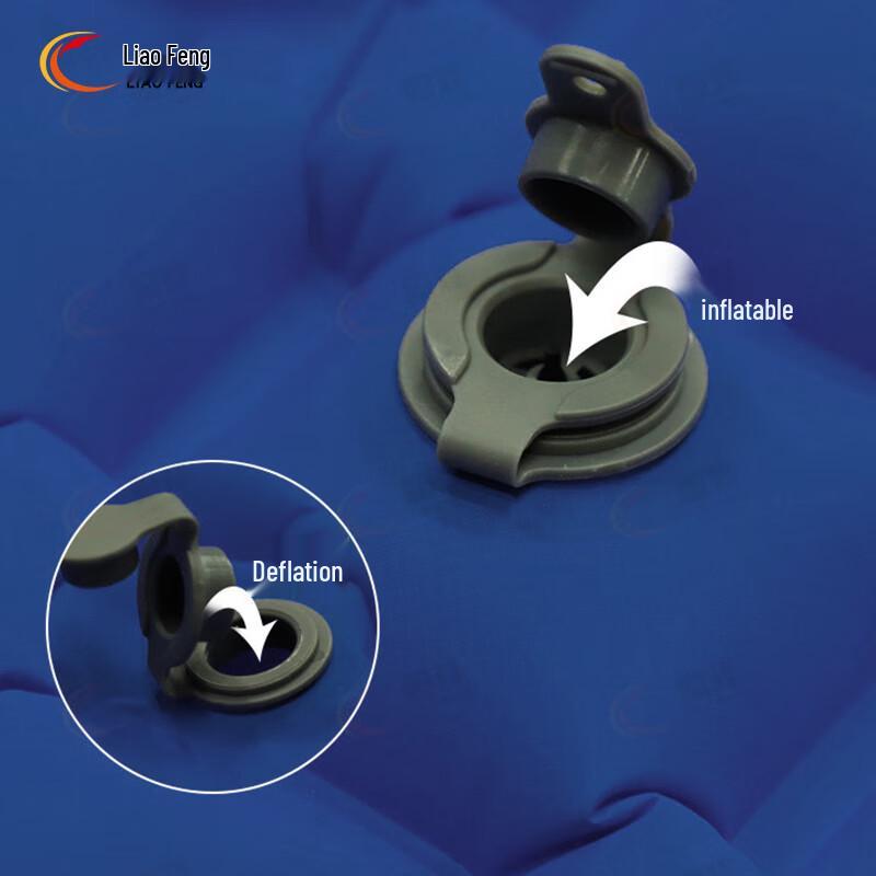 Foot-Pump Double Outdoor Inflatable Camping Mat