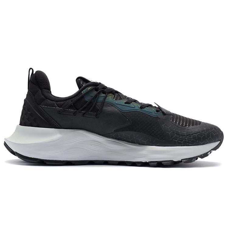 New LiNing Cloud Shield PLUS Durable Breathable Low Top Running Shoes Black AGLR231-2