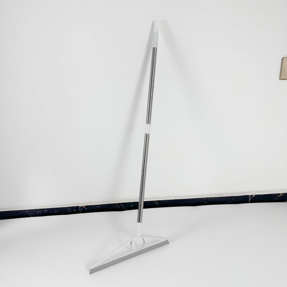 

Силиконовый скребок для ванной комнаты: Чистка полов и стекол без пыли