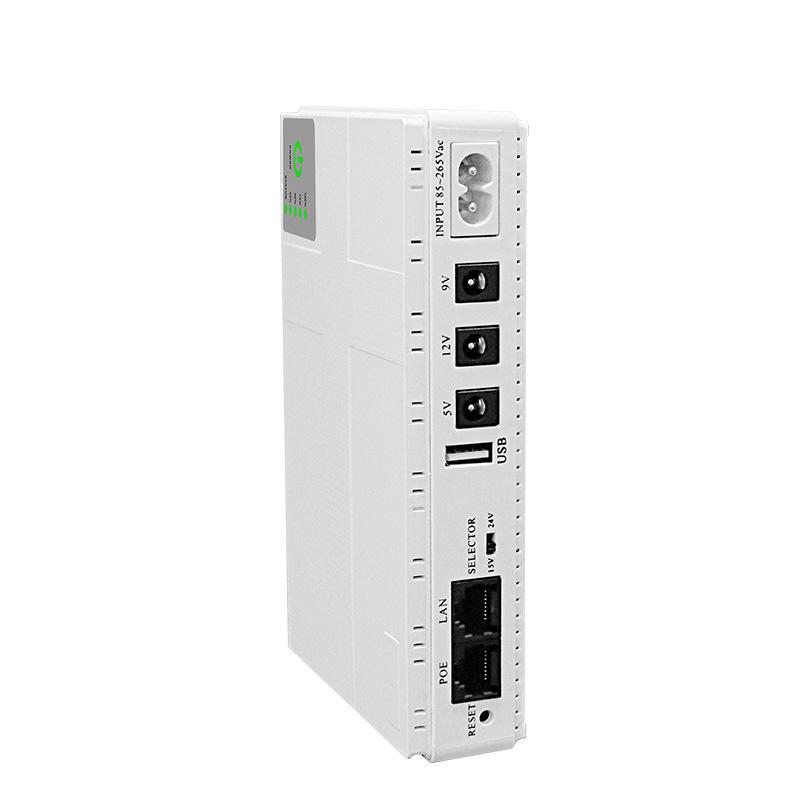 Mini DC UPS: 5V/9V/12V Backup Power Supply for Router & Modem Monitoring