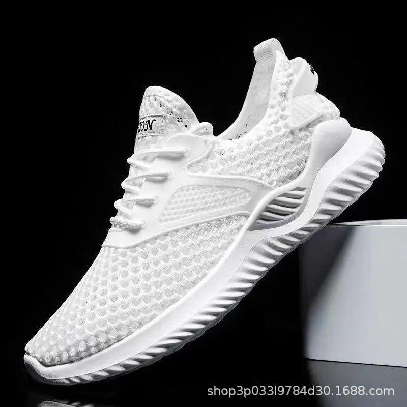 Fashion Summer New Men's Mesh Breathable Thick Bottom Non-slip Wear-resistant Retail Export