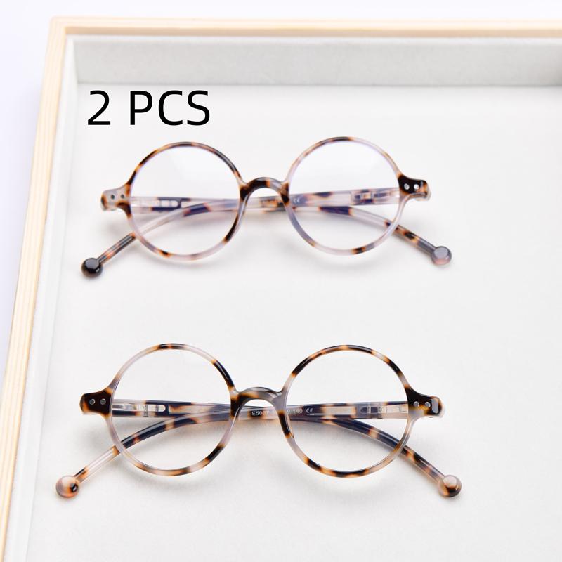 2 STÜCK Anzug Schildpattrahmen Alterssichtige Lesebrillen Anti Blaulicht Computer Weitsicht Brillen Brillen