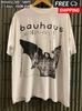 Bauhaus Band Retro styl Bílé tričko Unisex Základní styl Unisex NH15132 Unisex tričko