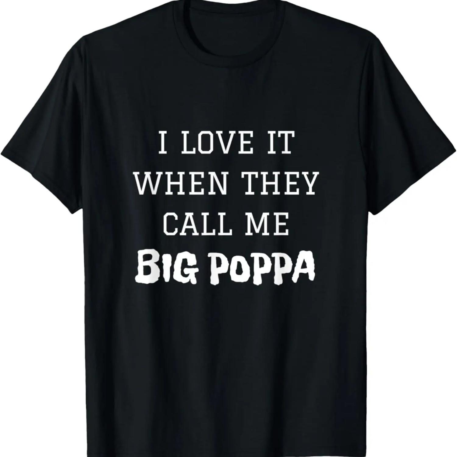 

Я люблю это, когда ты называешь меня Большой Папочка Папа Дедушка Футболка XXXXXL чёрный