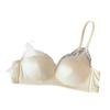 Small breasts gather underwear women's soft and comfortable pure lace bra no steel ring anti-sagging breast bra set