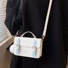 Today's popular bags for women's autumn and winter new high-end niche design messenger bag portable small square bag