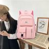 Travel Backpacks Bookbag for Women & Men Boys Girls School College Students Backpack Durable Water Resistant Pink