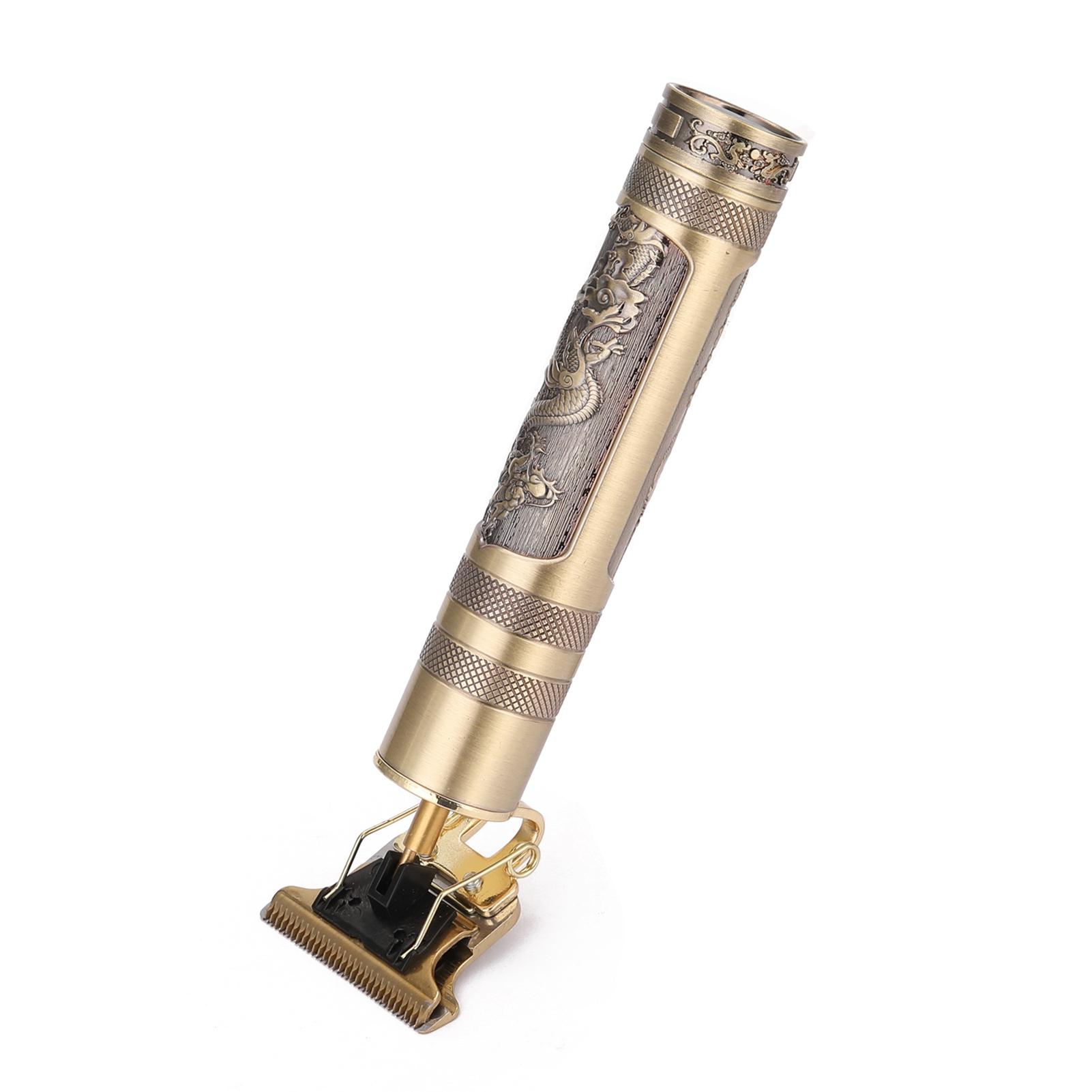 

Hair Cutter Professional Hair Trimmer Men Rechargeable Electric Powerful Haircut Machine Carving Hair Tool dragon