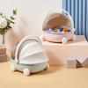 Cute Cradle Desktop Organizer: Dustproof Tray for Keys, Snacks, Toys & More