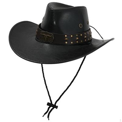 Cowboy Hat Cowgirl for Street Camping Travel Costume Props Themed Party