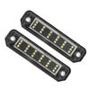1/2Pcs White LED Number License Plate Lights For Honda Civic EJ EG EK Coupe/Hatchback/Sedan CR-X Del Sol Integra SJ