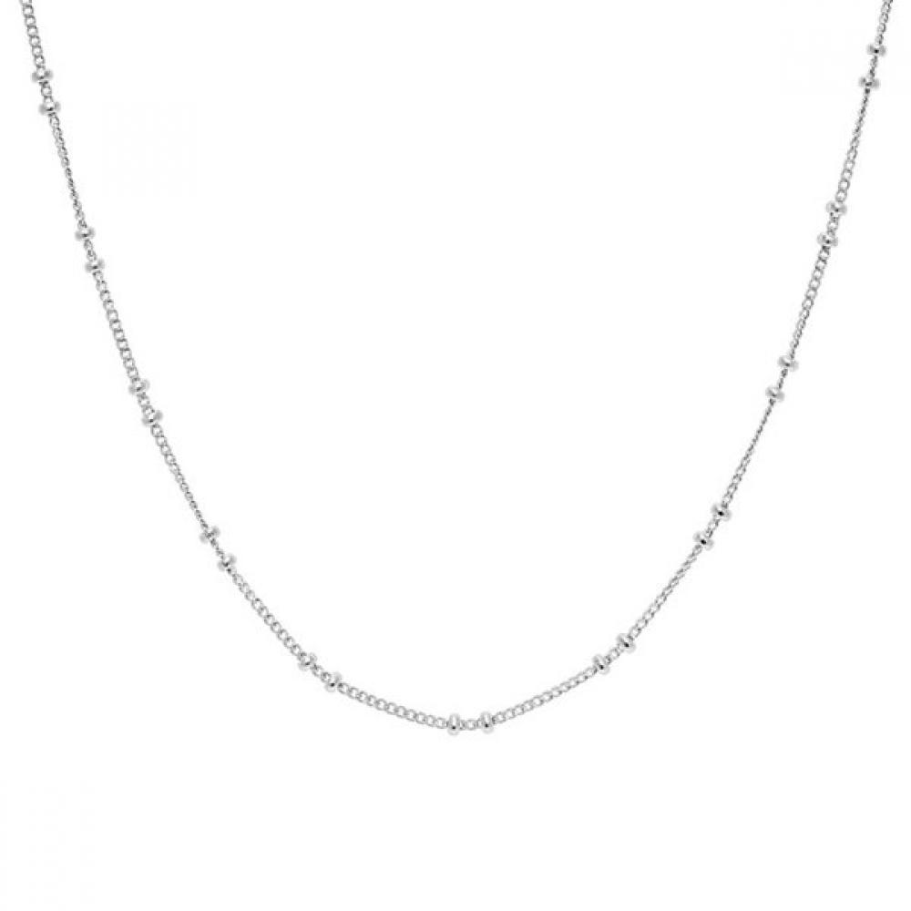 VERTE 925 Silver Boule Necklace