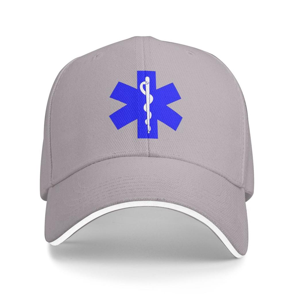 Unisex Baseball Hats EMT Star Of Life Emergency Medical Outdoor Streetwear Summer Sports Baseball Caps Hiphop Cap Casquette Hats