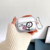 Cartoon Stick Figure Art Case For Airpods 1 4 2 Pro3 3 Pro Pro2 Clear Earphone Cases Cover