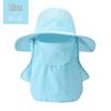 Men's Summer Fishing Bucket Hat with UV Protection and Face Covering for Outdoor Hiking