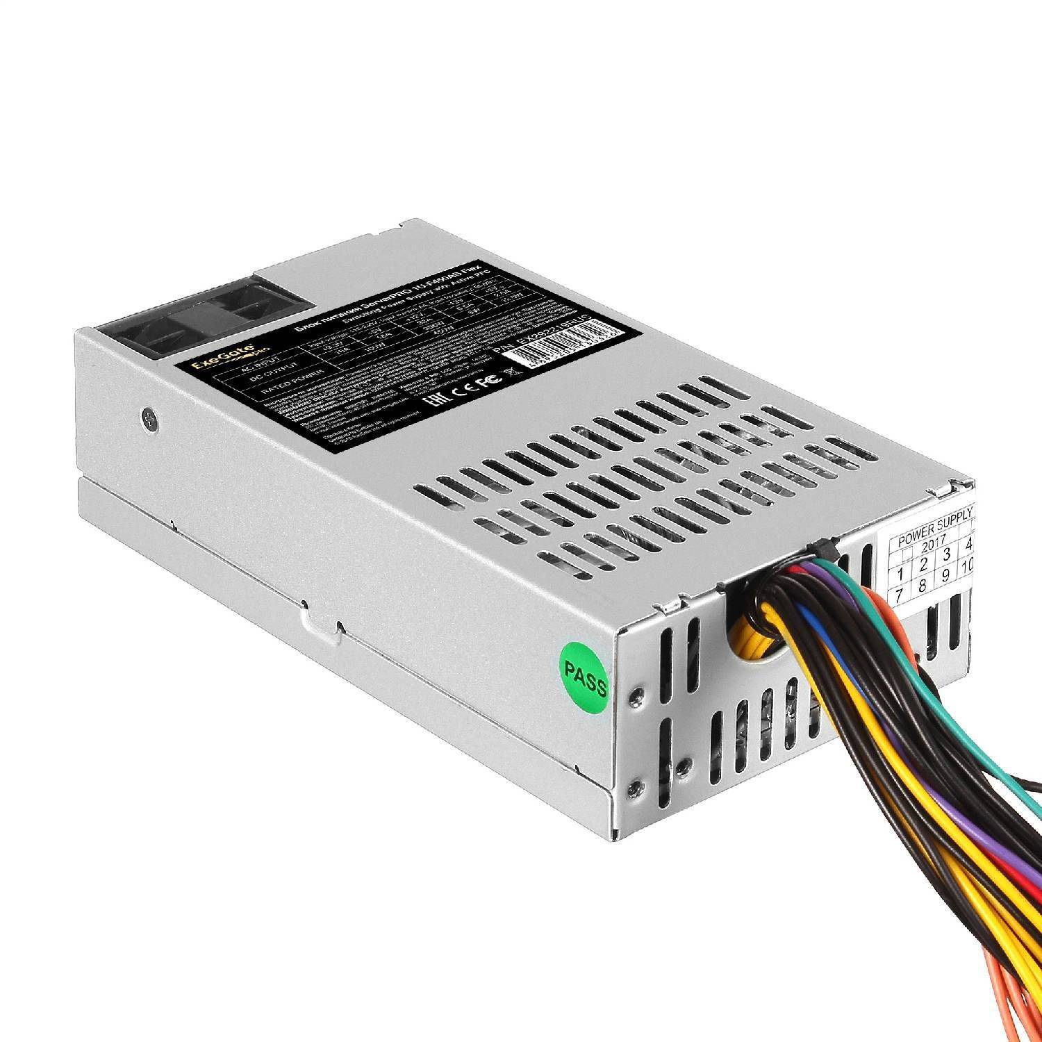 

Server Power Supply Exegate Serverpro-1u-f450as flex Atx Apfc 80 Efficiency 80 Plus 4cm Fan 24pin 4pin 3xsata 2xide
