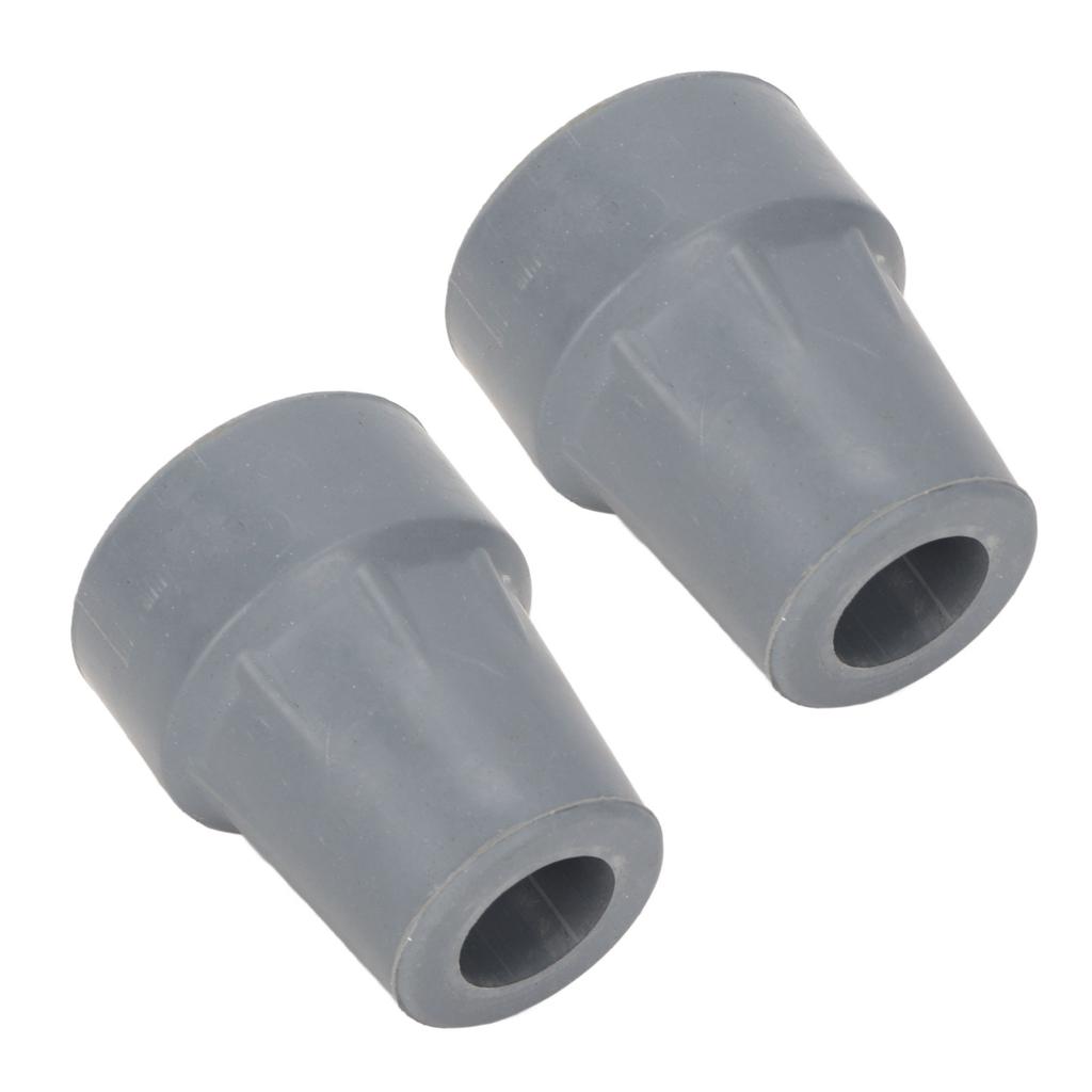 2 Stück Krückenkappen Ersatz Innendurchmesser 19mm Krücken Gehstock Zubehör für Schwerlaststock Gummipolster