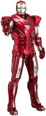 Movie Masterpiece Iron Man 3 Iron Man Mark 33 plastová malovaná pohyblivá figurka (Stříbrný centurion) 1/6 (2. zásilka)