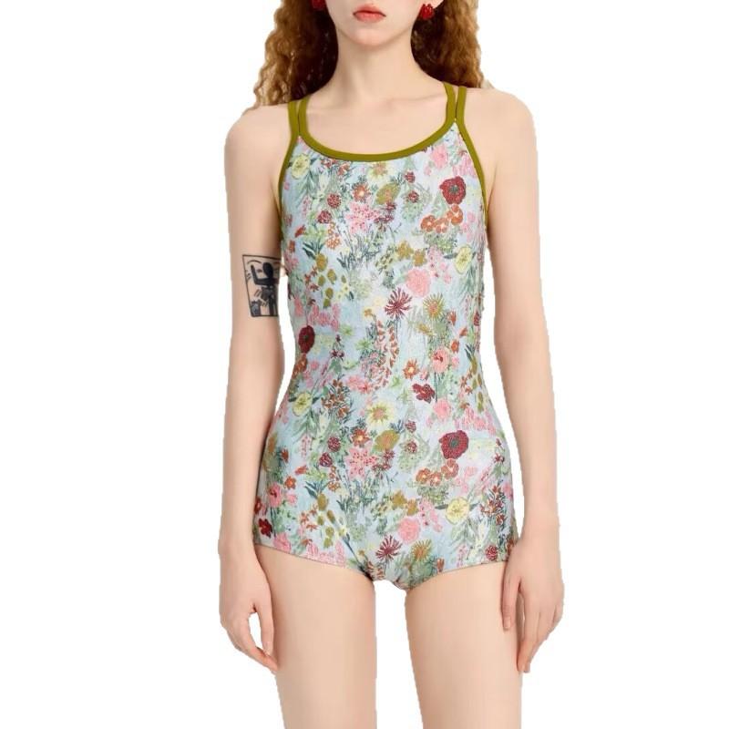 Womens Racing Swimsuit With Built-in Padding High Elasticity Quick Dry One Piece Swimwear Pool Competition 2026