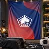 Wall Hanging Tapestry LOSC Lille FC Print Cloth for Living Room Bedroom Home Decor