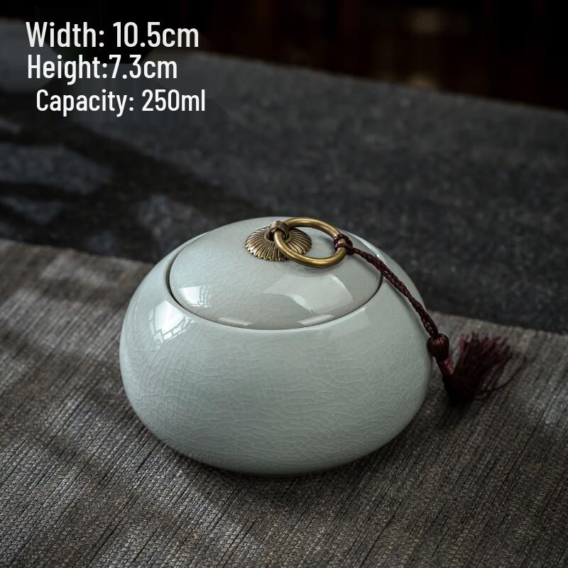 Celadon Tea Caddy