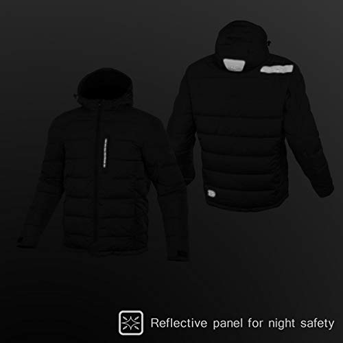 Komine Bike Protective Winter Padding Jacket L Black 07-612 JK-612