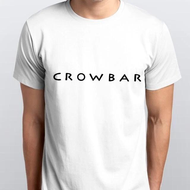 CROWBAR ii T-SHIRT All sizes S M L XL XXL colours Black, White L