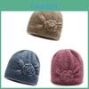 Knit Hat For Women Winter Warm Fluffy Iceland Wool No Brim Stylish Cozy Headwear