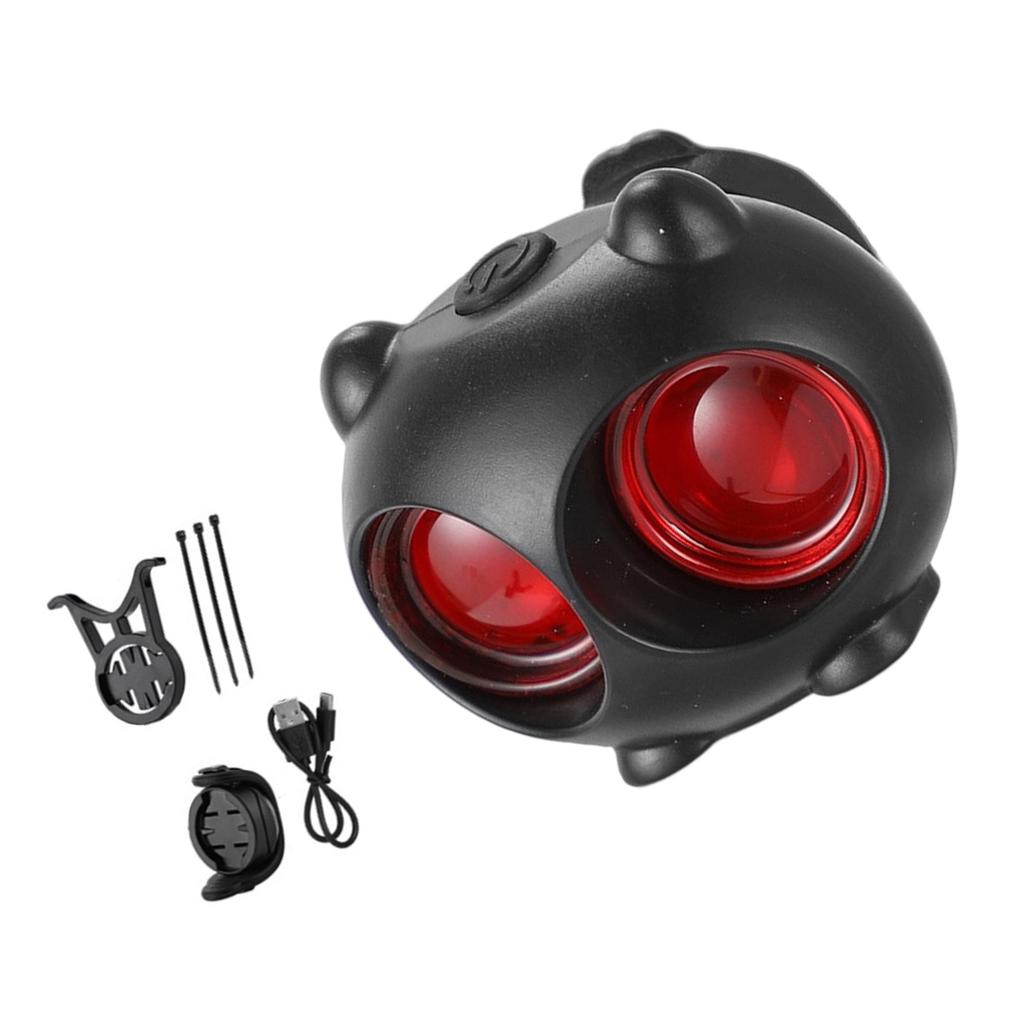 Waterproofs Bicycles Back Light Intelligent Bikes Tail Light Cycling Safety Brake Taillight Brake Sensing Bike Rear Light