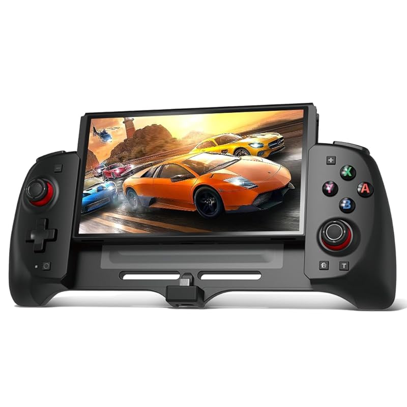 Контроллер senwoo Switch для Switch/OLED, Цельный геймпад-джойпад Замена для контроллера Switch Pro, Удаленные контроллеры Switch с чёрный
