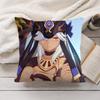 Cyno Genshin Impact Cute Cushion Cover Silky Short Plush Invisible Zipper Dustproof Sofa Pillow Case For Home Decor