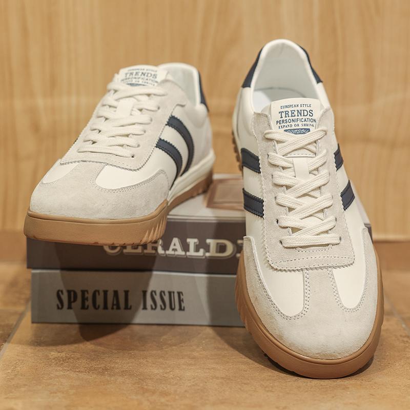 Fashion Outdoor Casual Leather Men Shoes Spring Autumn Sneakers Super Soft Tenis Masculino Wear-resistant Male Treking Footwear Trainers