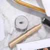 YAQI 88mm Solid Brass Material Safety Razor Handle for Men 12MM Diameter And 88mm Length Lightweight Comfortable Razor Handle