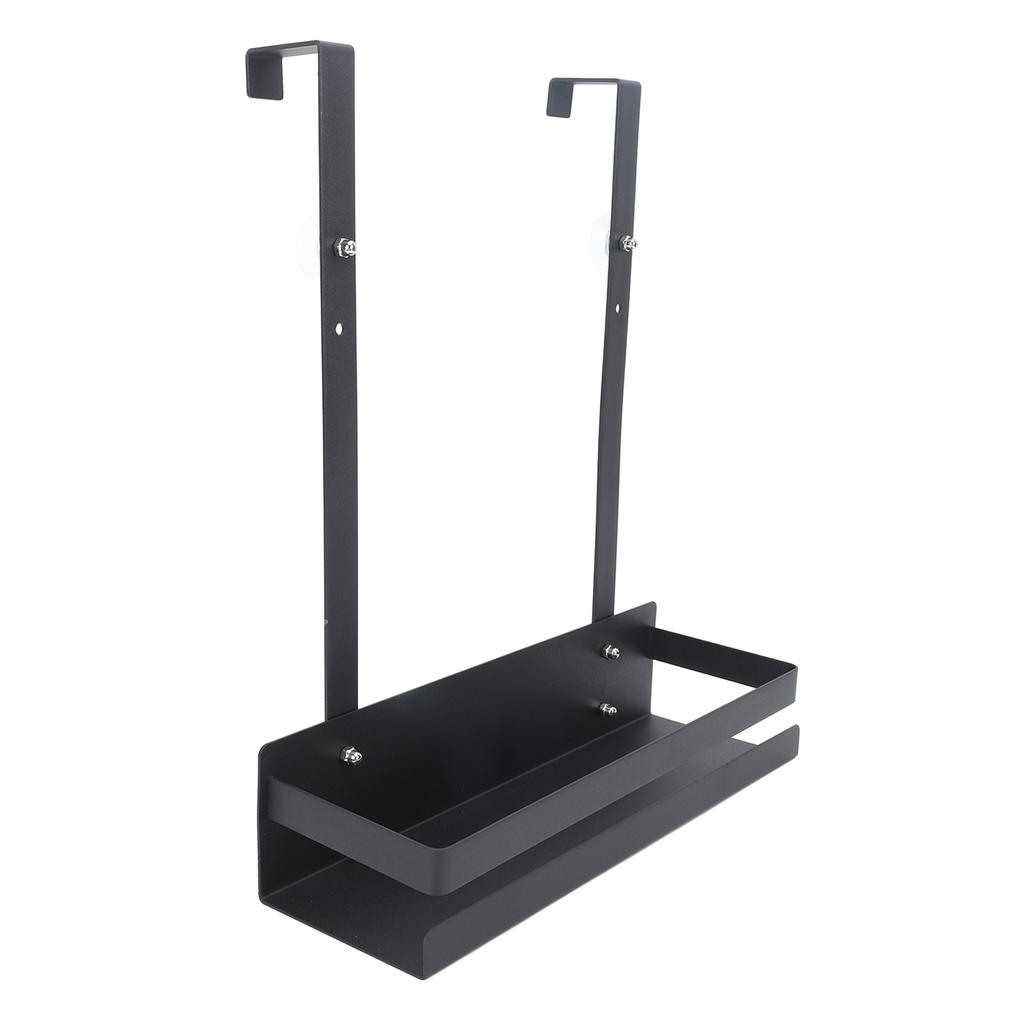 Badezimmer Hängeorganizer Schwarz Platzsparend Eisen Wasserdicht Multifunktional Duschhängeaufbewahrung Caddy für Bad