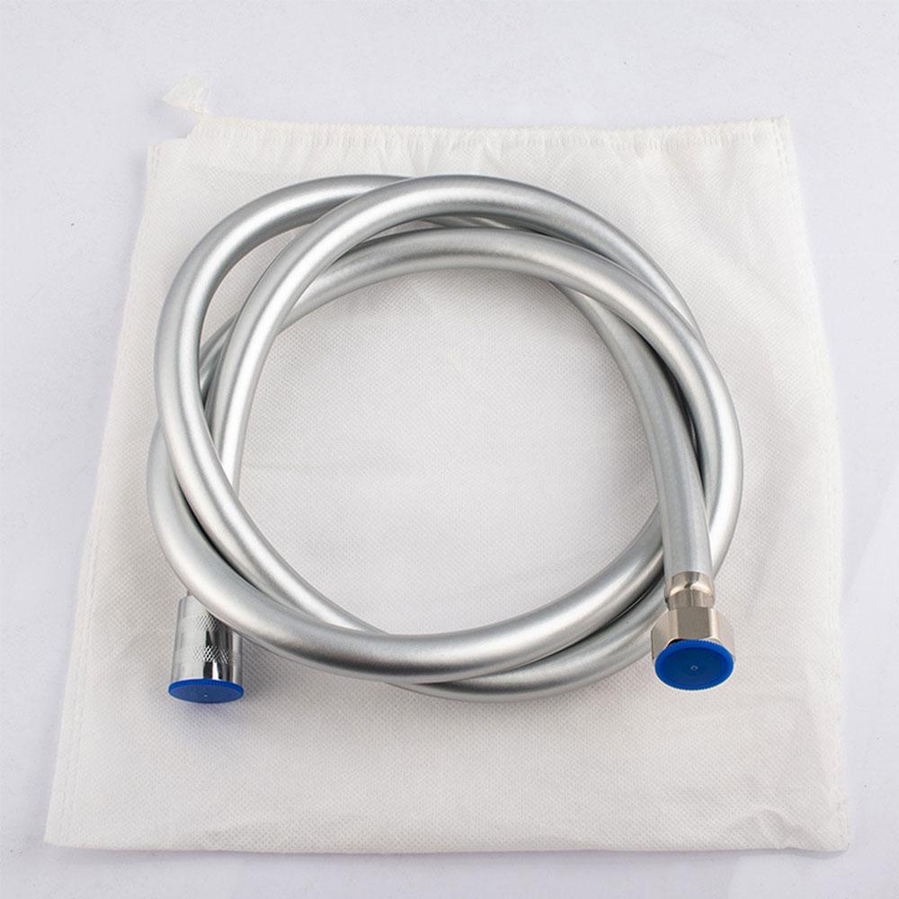 1.5M 2M PVC High Pressure PVC Smooth Shower Hose for Bath Handheld Shower Head Flexible Hose G1/2 Universal Interface