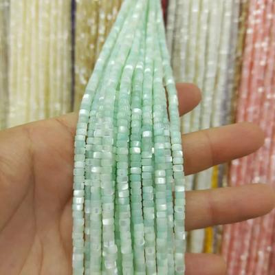 2*4mm Natural Shell Pearl Loose Beads, Horseshoe Spacers, DIY Jewelry Making Supplies for Necklace Bracelet Crafting
