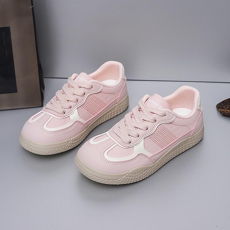 

-76 soft-soled women s spring new breathable low-top flat-bottomed cream rice casual shoes 40