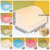 Potty Trainer Rabbit Litter Box Detachable Grids Small Animal Litter Pan  for Cage Use