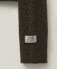 Seteo (W) Crop Half Neck Fleece Knit Zip-Up Brown