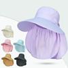 Anti-UV Sun Hat Adjustable Bucket Hat New Safari Cap  Summer