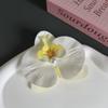 Sweet Phalaenopsis Hair Clip Women's Vacation Versatile Side Clip Artificial Flower Hair Accessories