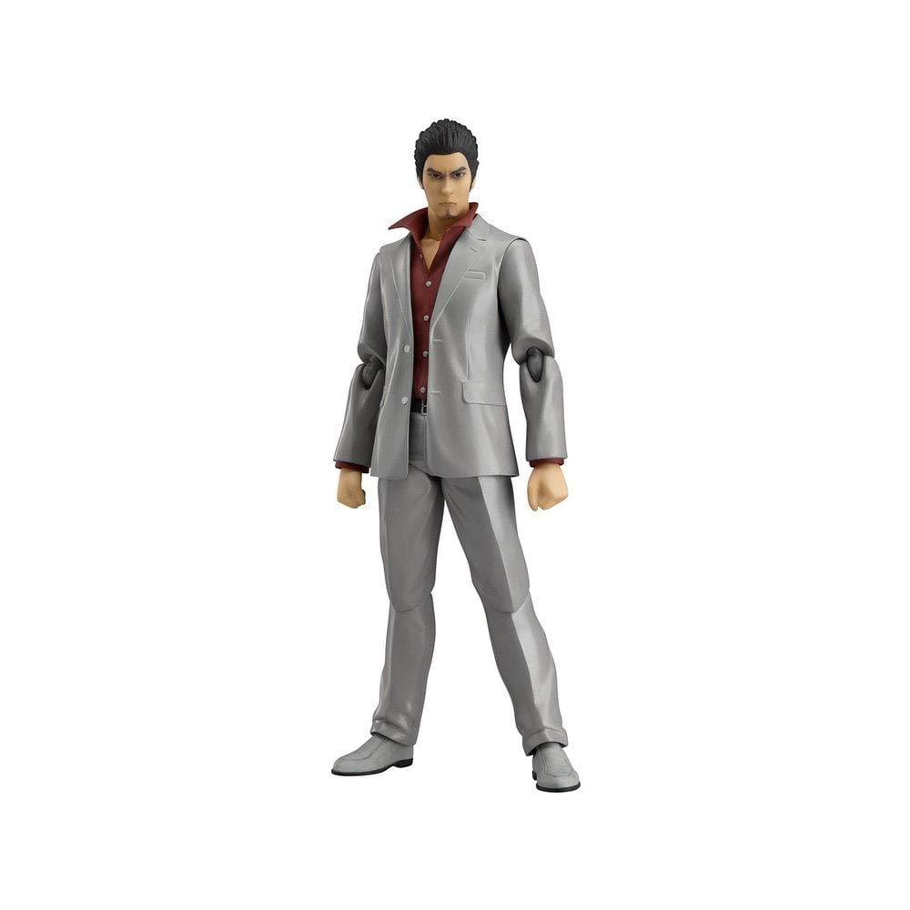 

figma Yakuza Kazuma Kiryu ABS PVC painted movable figure Non-scale & серый