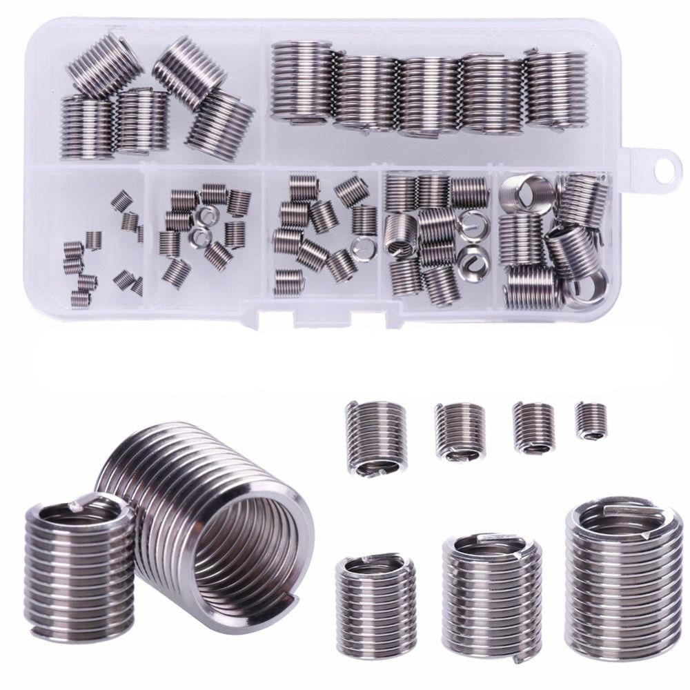 Super Strong Wire Thread Insert M3 M4 M5 M6 M8 M10 M12 Stainless Steel Screw Sleeve Industrial Use