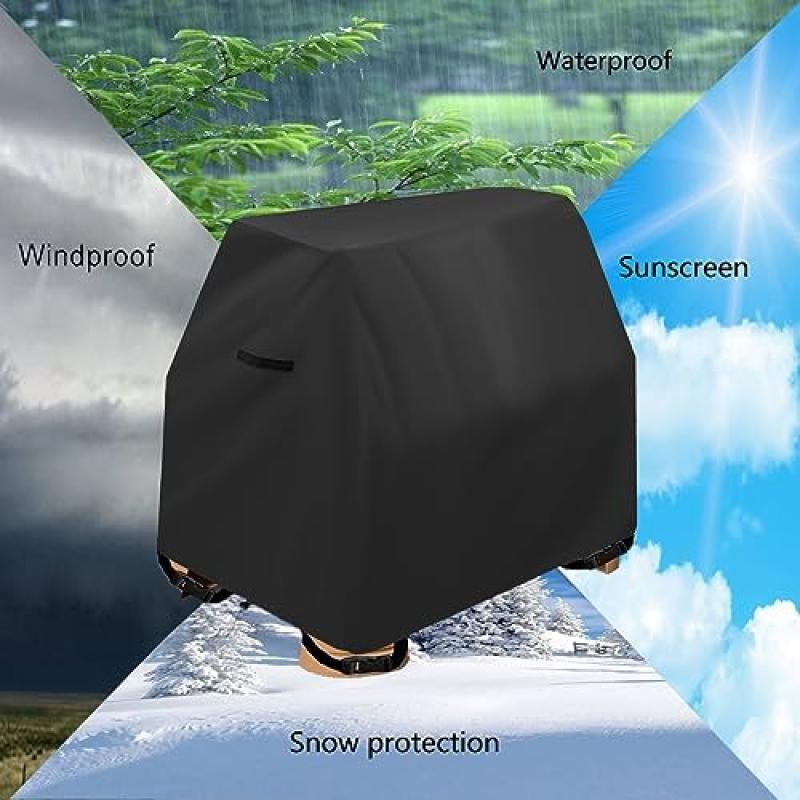 Wasserspieltisch Cover 105x65x84cm, Anti-UV 420D Oxford Fabric Water Sand Table Cover with Drawstring for Kids Outdoor Play