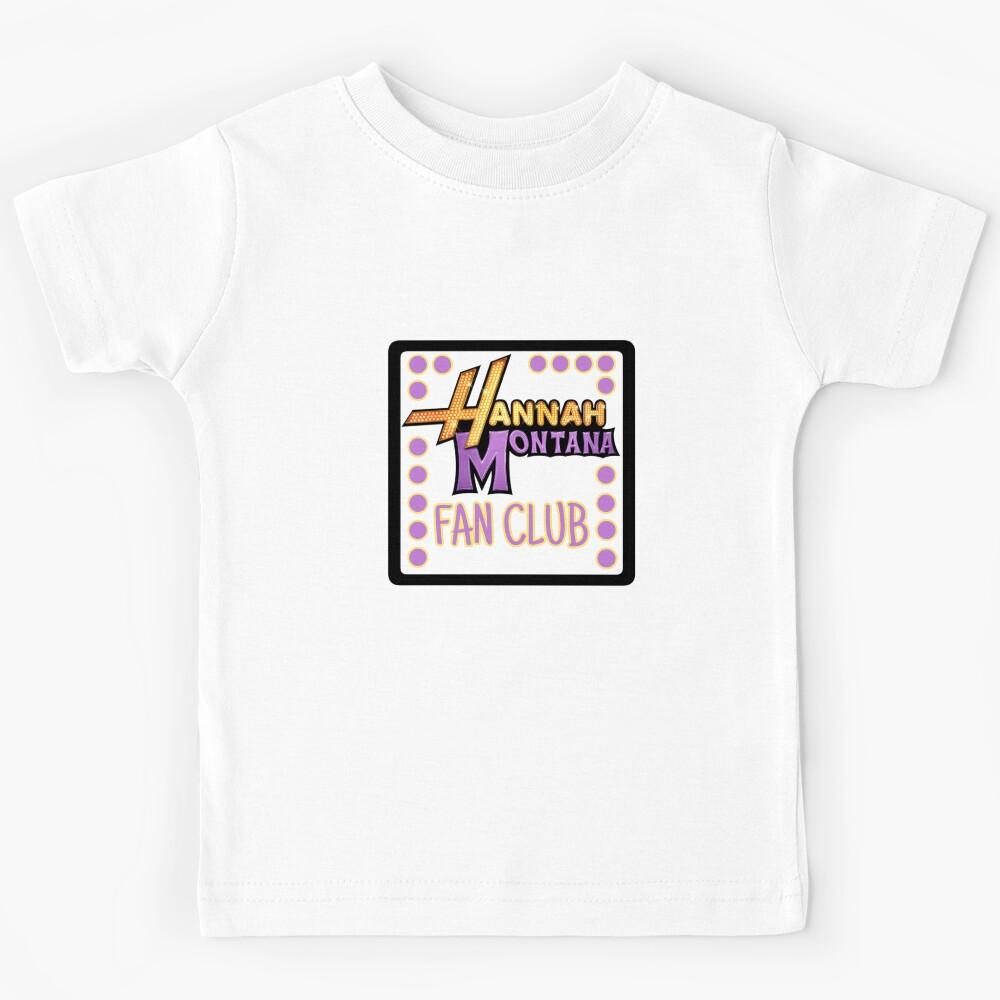 Hannah Montana Fan Club sticker magnet bumper car  Kids T-Shirt 110