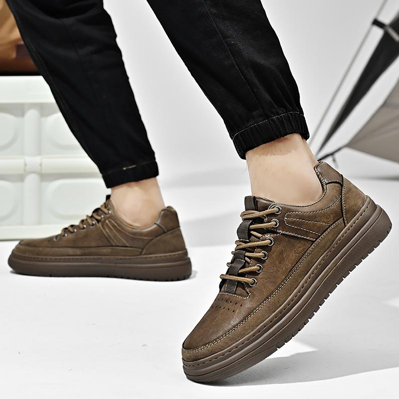 Мужская повседневная обувь Кроссовки Туфли на плоской подошве 39 хаки 4379₽