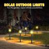 Outdoor Garden 2/6/12PCS Retro Solar Waterproof Signs for Courtyard Solar Lights Landscape Grassland Corridors