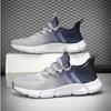 Gradually Change Color Foreign Trade Men's Shoes Summer Breathable Casual Sports Shoes Mesh Popcorn Soft Sole Running Shoes Couple
