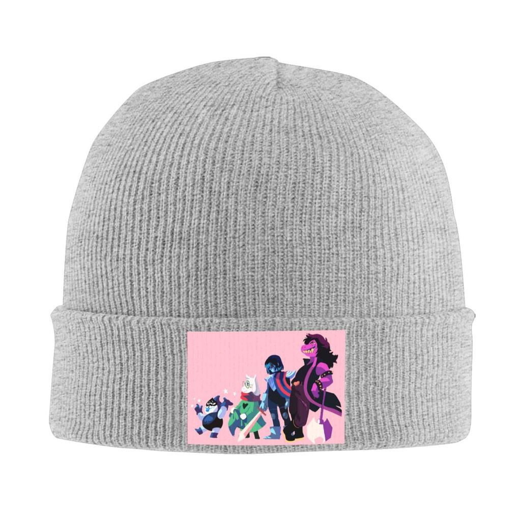 Game Deltarune Kris Ralsei Susie Warm Knitted Cap Hip Hop Bonnet Hat Autumn Winter Outdoor Beanies Hats for Men Women Adult