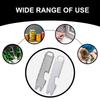 Metal Crowbars Multi Tool Bottle Opener Screwdriver Gear Multifunction Keychain Wrench Camping Survival Bottle Opener